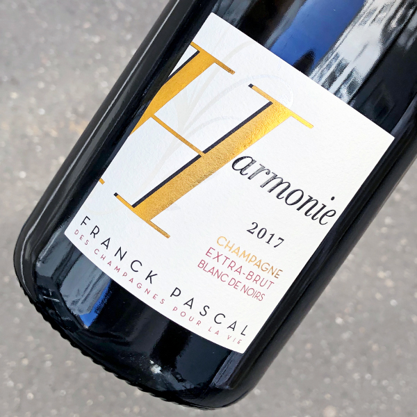 FRANCK PASCAL CHAMPAGNE BLANC DE NOIRS EXTRA BRUT HARMONIE 2017 ...