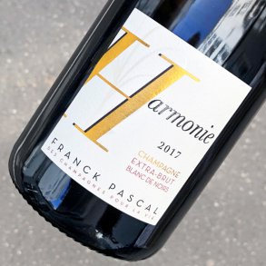 FRANCK PASCAL CHAMPAGNE BLANC DE NOIRS EXTRA BRUT HARMONIE 2017