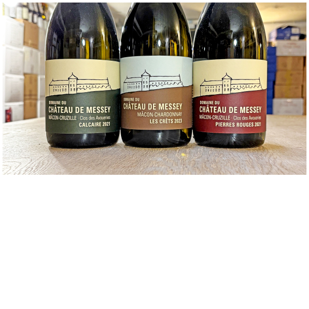 CH�TEAU DE MESSEY SMAGEKASSEN 3 FLASKER