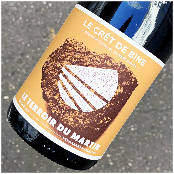 LE CRT DE BINE - BEAUJOLAIS ROUGE LE TERROIR DU MARTIN 2023