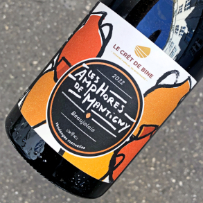 LE CRT DE BINE - BEAUJOLAIS ROUGE LES AMPHORES DE MANTIGNY 2022