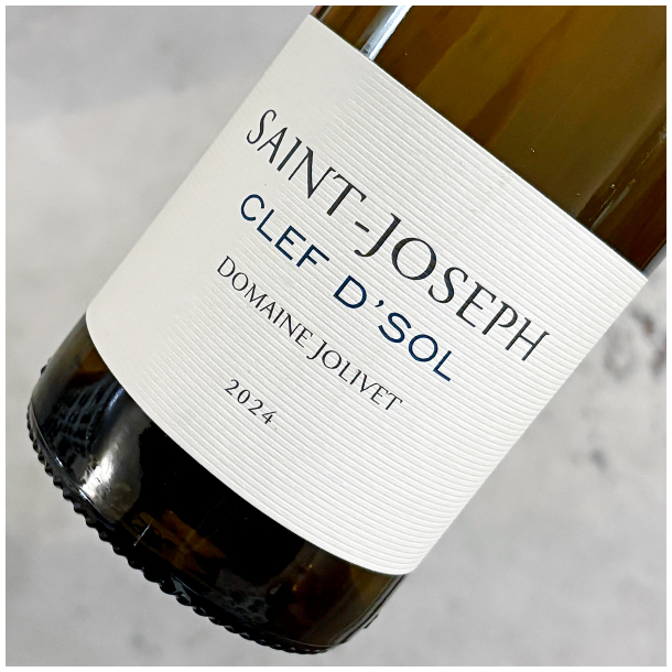DOMAINE JOLIVET - SAINT-JOSEPH BLANC CLEF D'SOL 2024