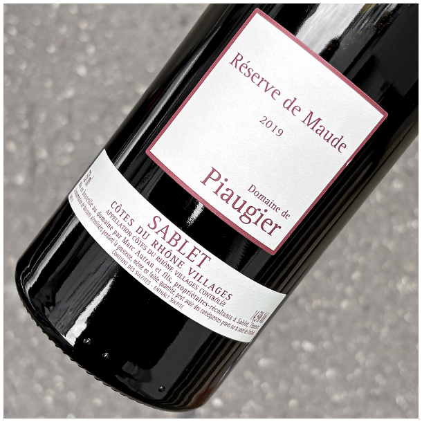 PIAUGIER - SABLET R�SERVE DE MAUDE 2019